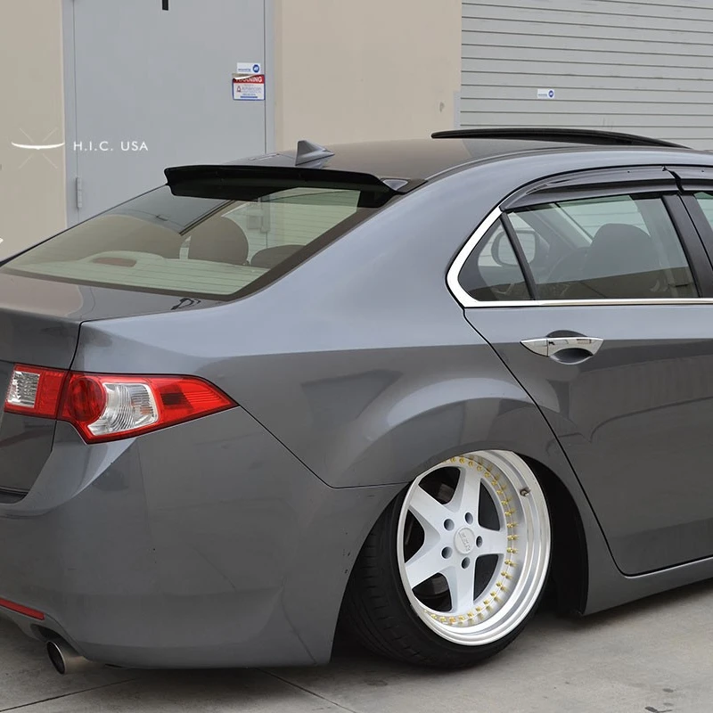 Спойлер для Honda Accord 2009-2014 бампер из АБС-пластика acura TSX задний спойлер крыши |