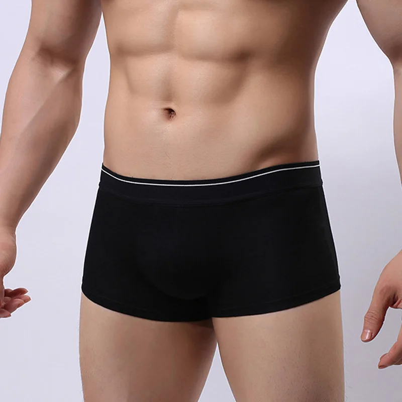 La MaxPa мужское нижнее белье боксеры хлопковые мужские мягкие трусы Masculina Cueca