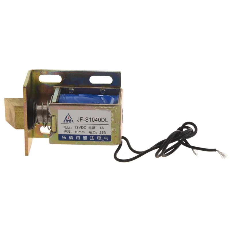 12 V DC 1 A 10 мм Сила открытия 25 N Электрический Открытый каркас электромагнитный