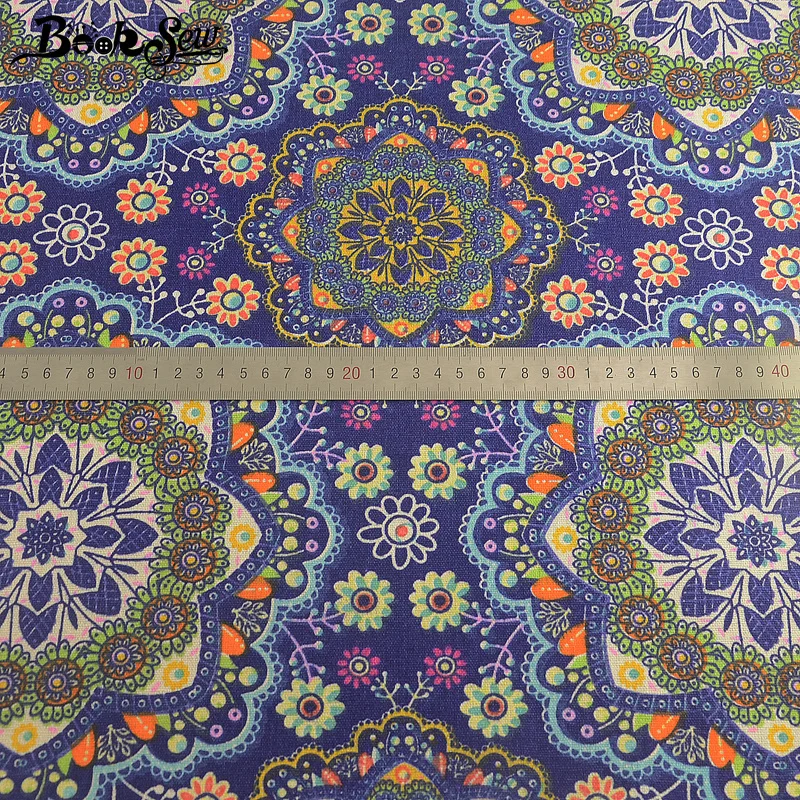 Хлопчатобумажная льняная ткань Booksew в африканском стиле из Анкары цветочные