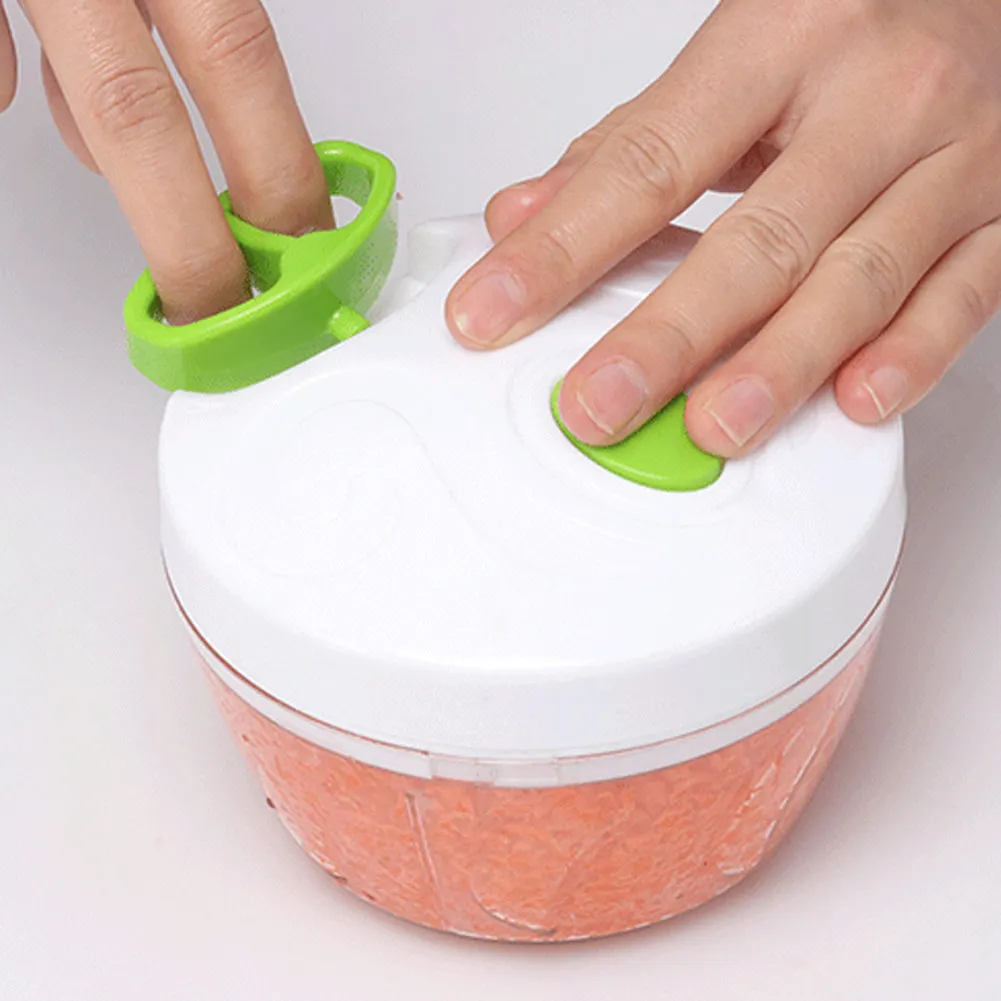 Ручной измельчитель еды Pull String скоростной процессор для овощей фруктов чеснок