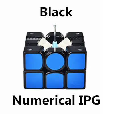 Numerical IPG Black GAN356 X Магнитный магический скоростной кубик Профессиональный 356X магниты головоломка cubo magico gan 356 X Развивающие игрушки для детей - Цвет: Numerical IPG Black