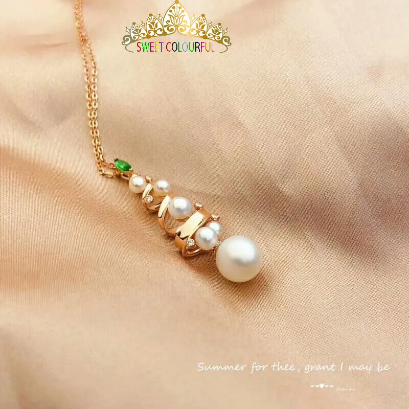 

Рождественский подарок, рождественский подарок, ювелирные изделия Au750 18K Necklac с национальным сертификатом 0011