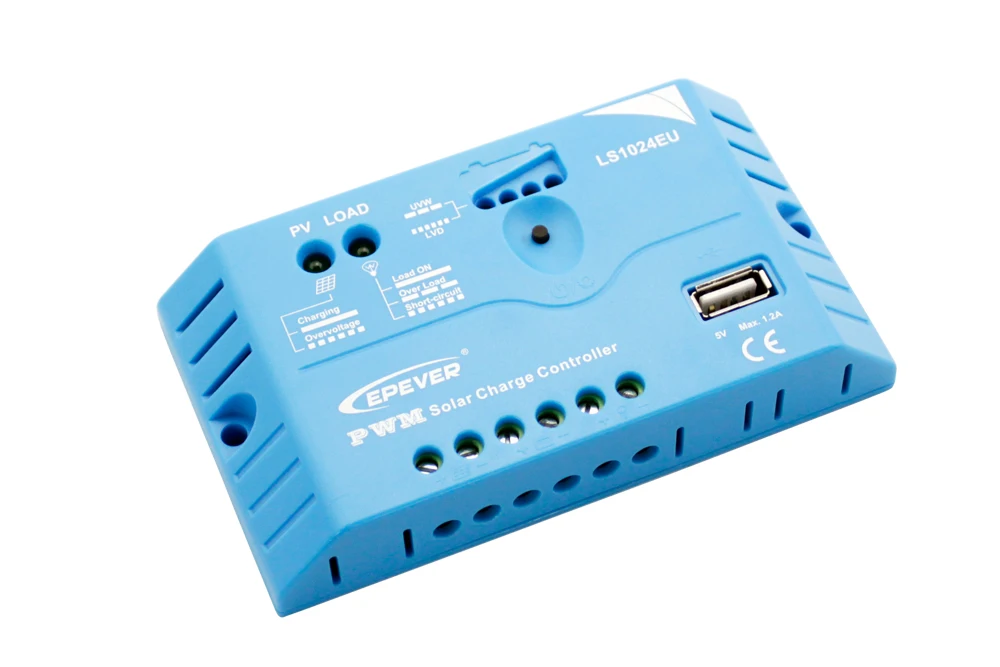 Регулятор солнечной панели 10 А для малой системы PWM LS1024EU | Обустройство дома