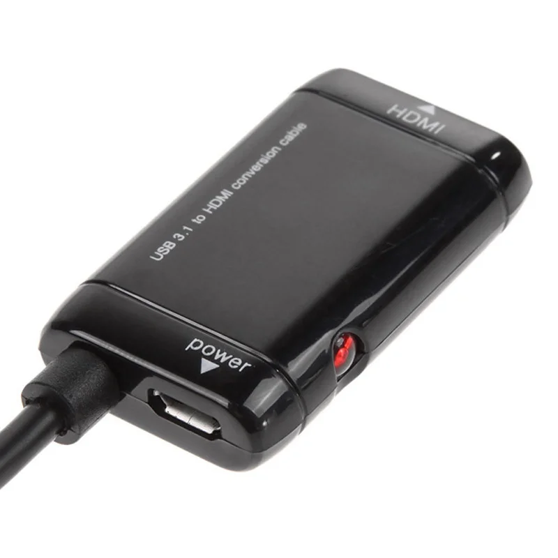 1080P USB 3 1 Type-C папа к HDMI Женский HD ТВ монитор адаптер конвертер кабель для планшета