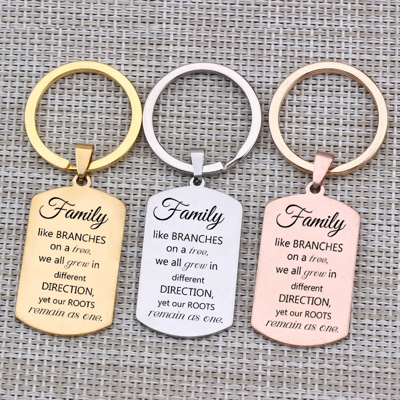 Подвеска для ключей в виде семьи ветвей на дереве|Индивидуальные Брелоки| |