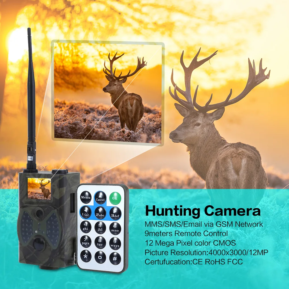 Камера для фотоловушек Suntek HC300A HC300M инфракрасная камера фотоловушки и охоты 36 шт.