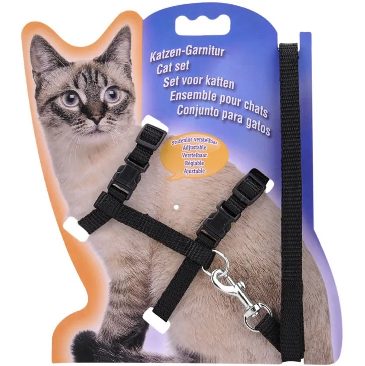 1 шт. нейлоновая поводок для собак и кошек|cat harness|cat harness and leashcat leash |