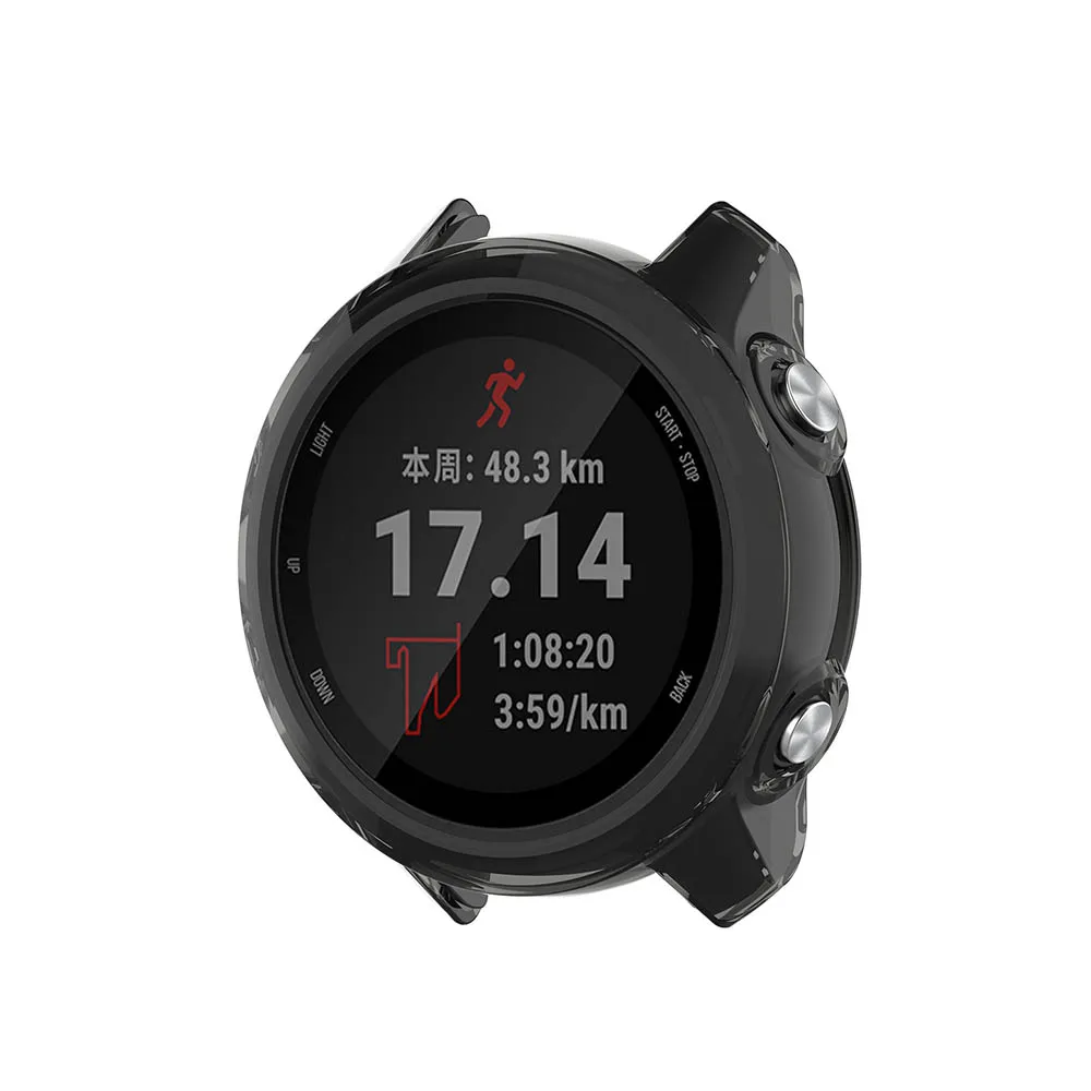 Защитный чехол из ТПУ для наручных часов Garmin forerunner 245/245M 360 градусов защитная