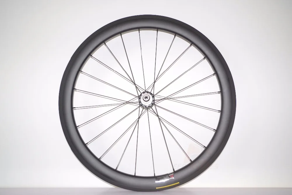 Комплект бескамерных колес для шоссейного велосипеда Powerway R36 50 мм 20/24 Отверстия |
