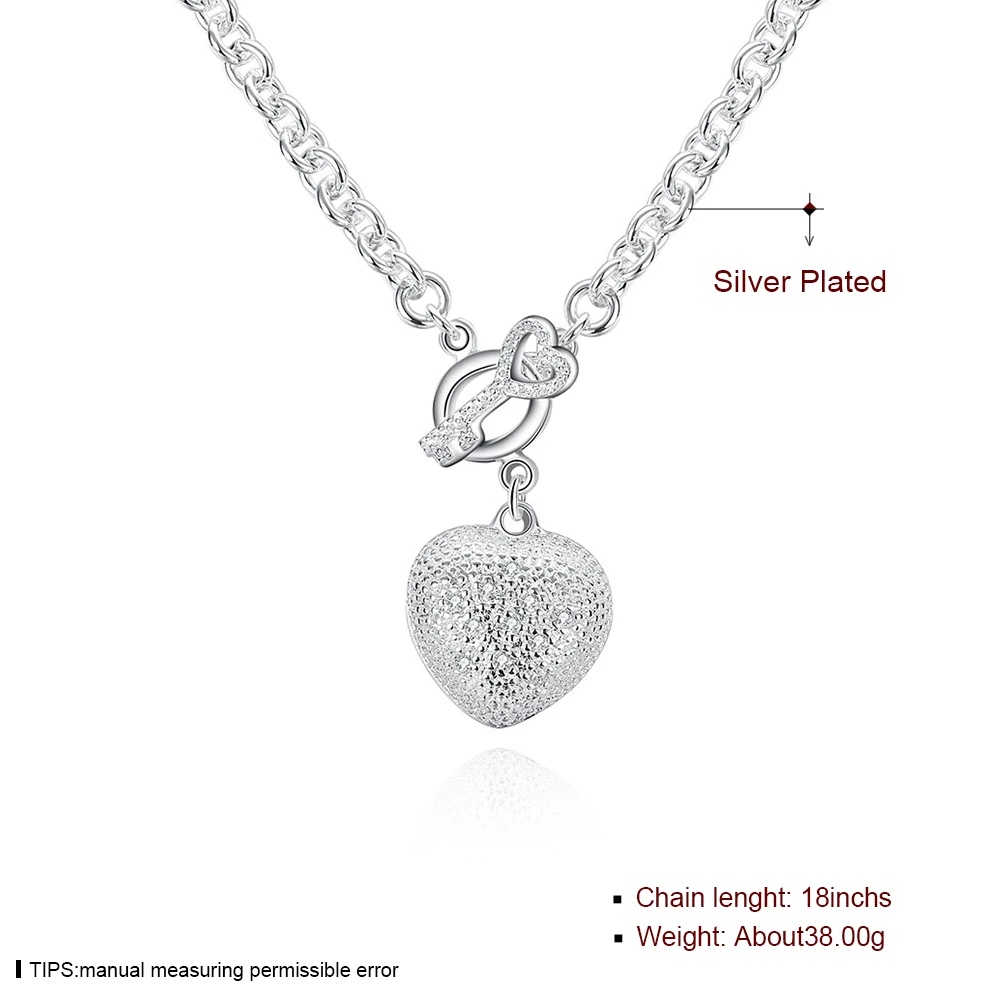 Сердце замок sautoirs kette ожерелья и кулоны colgante женщин Баян мужской en argent с