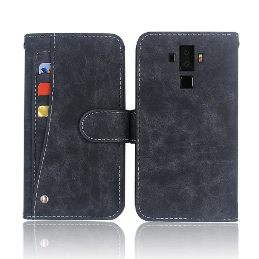 

Hot! Vernee V2 Case High quality Exclusive flip leather phone bag cover case for Vernee V2 with Front slide card slot