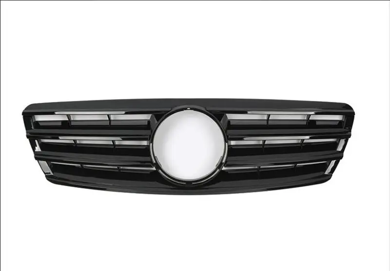 Передняя гоночная решетка для Mercedes Benz C class W203 C230 C240 C280 2000 2006 с эмблемой CL|Гоночные