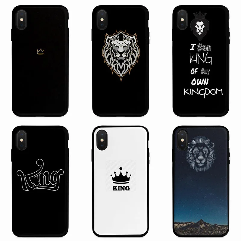 Phone Case King Icon For iPhone 5 5s Se 6 6s 7 8 Plus X Xr Xs Max Soft Tpu Back Cover B2686P5 |