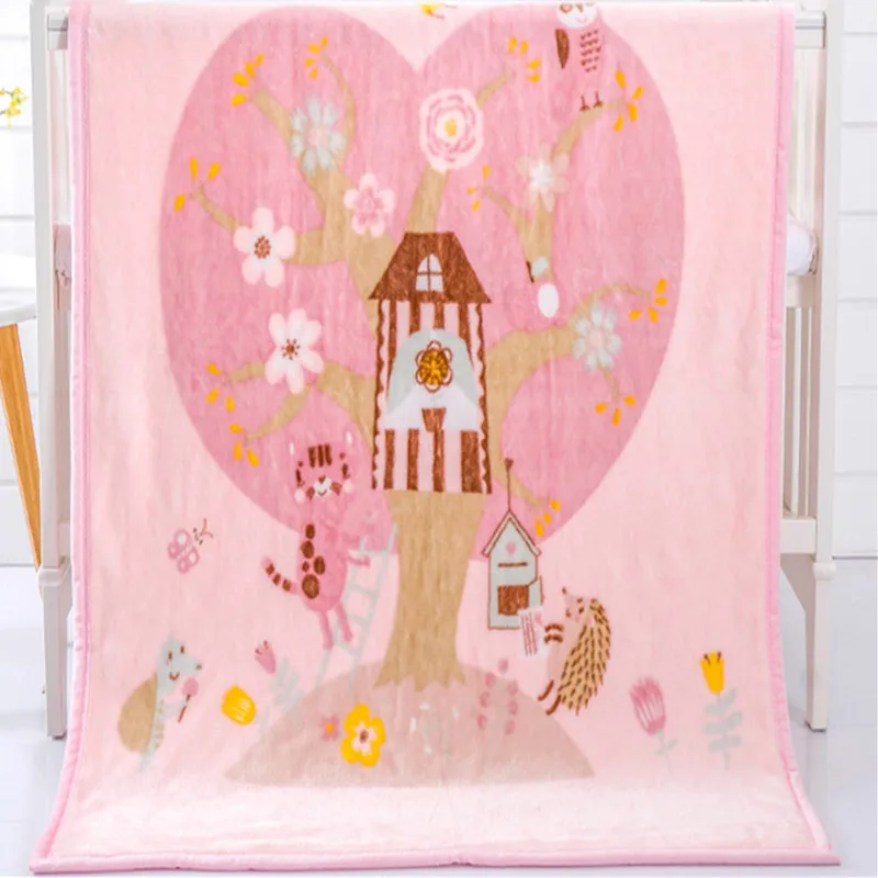 youyhfen 135x110cm Зимнее теплое детское одеяло; плотное детское одеяло для пеленания; пушистое детское одеяло; детское банное полотенце для мальчиков и девочек; одеяло для новорожденных - Цвет: youyhfen 135x110cm