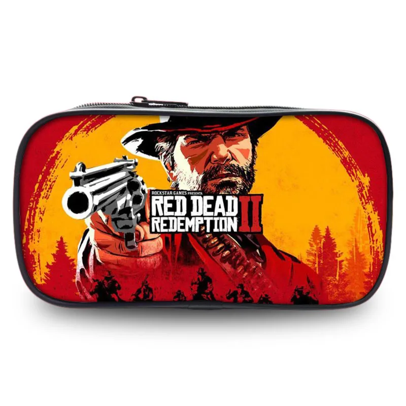 Игры красные изображения из фильма Red Dead Redemption 2 печатных кошелька для мальчиков и