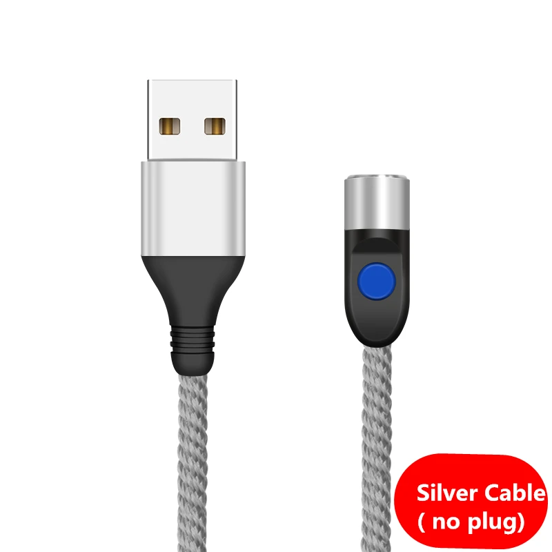 KingFriend Магнитный Кабель Micro-Usb для быстрой зарядки Тип usb C кабель магнит Зарядное устройство для передачи данных кабель для зарядки Usb шнур для samsung Xiaomi - Цвет: only Cable