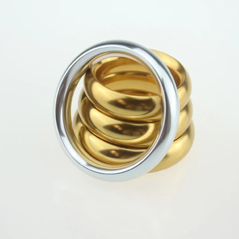 Кольцо для пениса CS449 из алюминиевого сплава с задержкой мужчин кольцо спермы