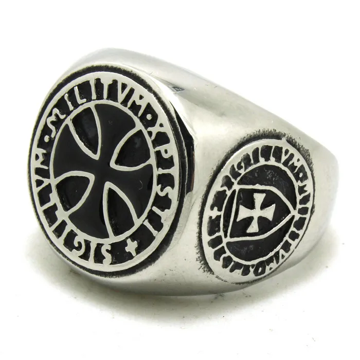 1pc Hot Selling Design!! Mens Boy Punk Style Cool New Cross Ring 316L Stainless Steel Factory Price | Украшения и аксессуары