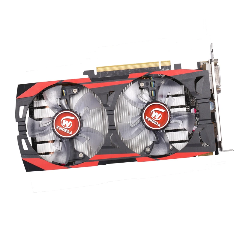 VEINEDA видеокарты 100% оригинальный R9 370 4 Гб 256Bit GDDR5 стационарного персонального