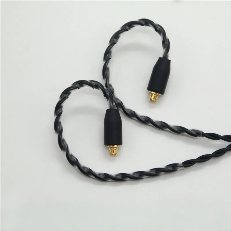 Новинка 4-жильный витой кабель MMCX для наушников Shure SE215 UE900 SE315 SE535 SE846 T1 t2гарнитура и