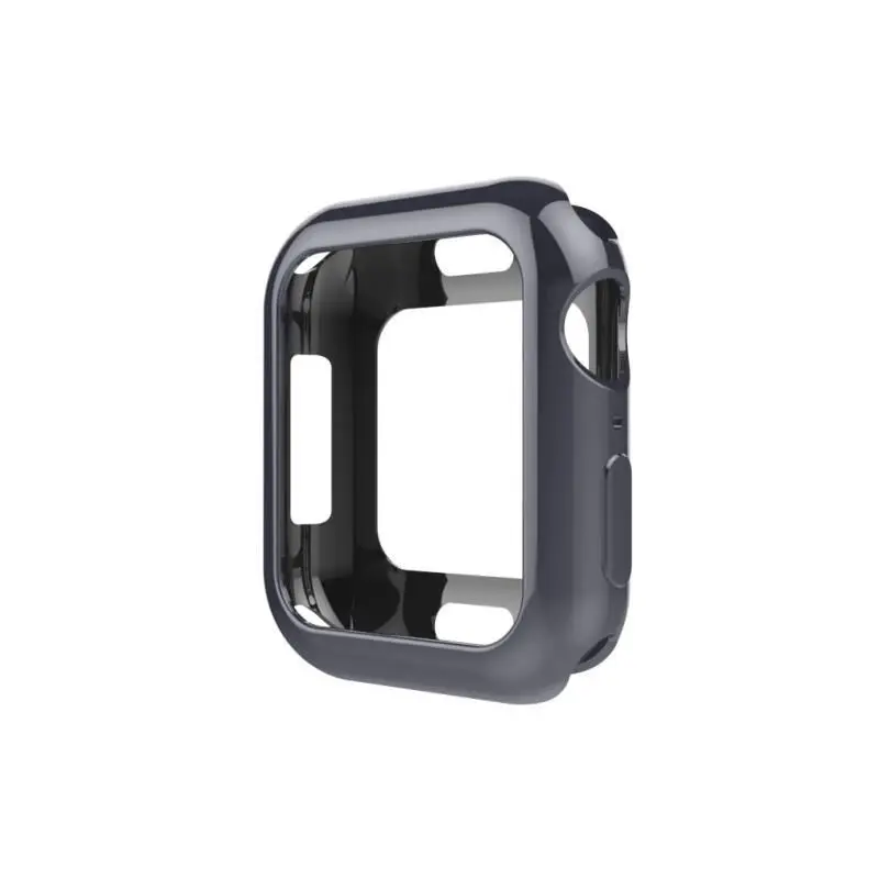Силиконовый чехол для часов Apple watch 4 iWatch 4 band 44 мм 40 мм защитный чехол Замена ТПУ резиновый мягкий защитный чехол