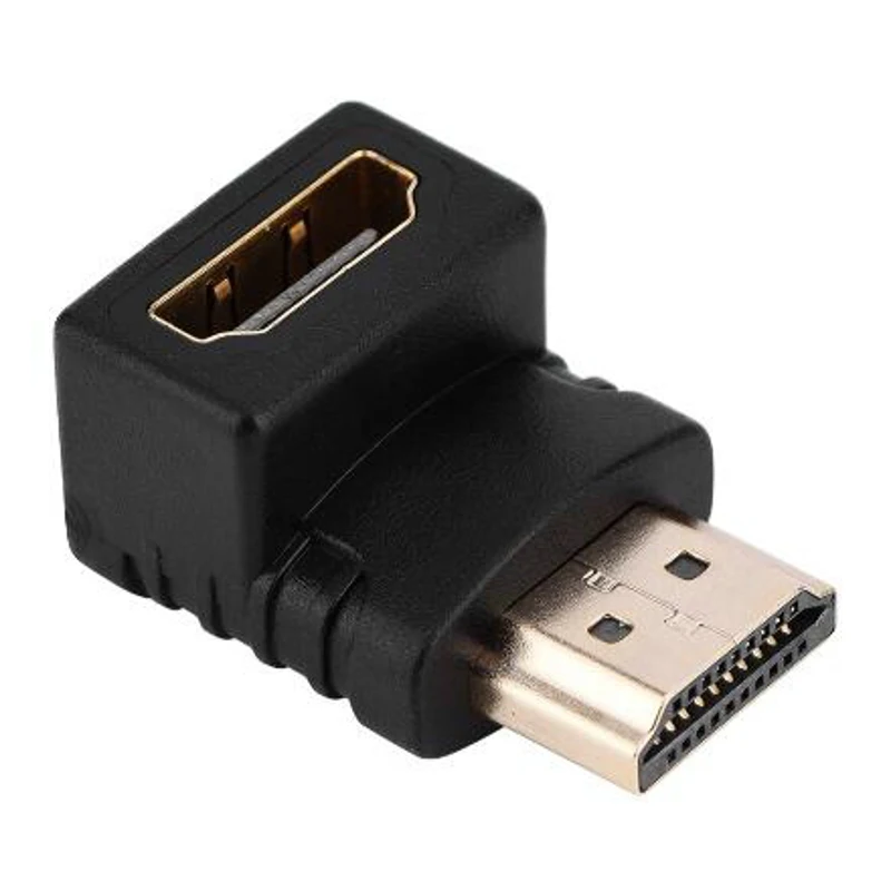 2018 HDMI папа к Женский Кабель адаптер преобразователь удлинитель угол 90 градусов 270