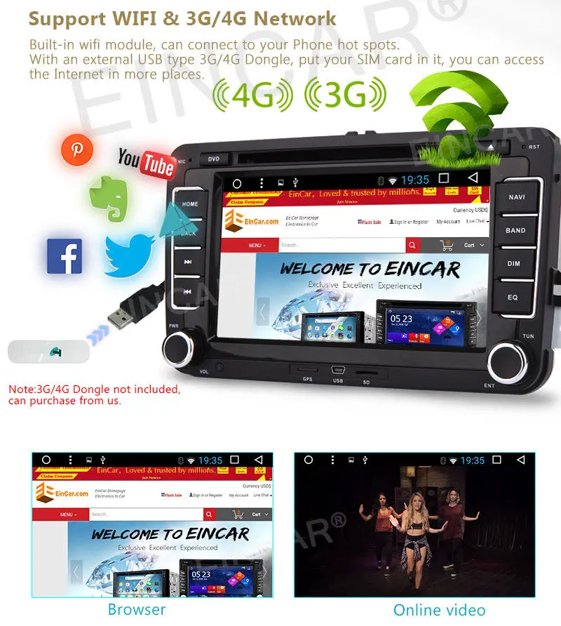 Android 6.0 4 ядра автомобильный DVD Радио стерео GPS Navi для VW Passat Golf Jetta|stereo gps|quad core carcar dvd