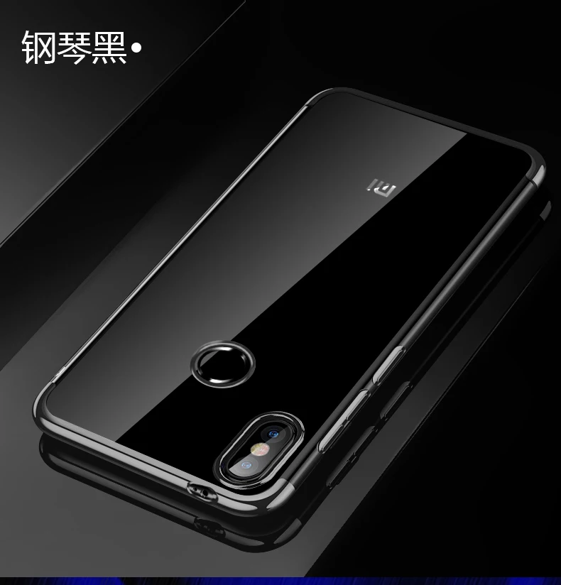 Чехол для Xiaomi Redmi Note 5 модный прозрачный мягкий силиконовый чехол с покрытием