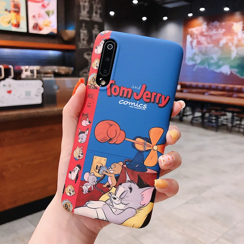Чехлы с принтом из мультфильма для huawei P30 P20 Lite Mate20 Pro матовые IMD чехлы с кошками и мышками для Honor 10 20 20Pro Nova 3 3i 4 5Pro