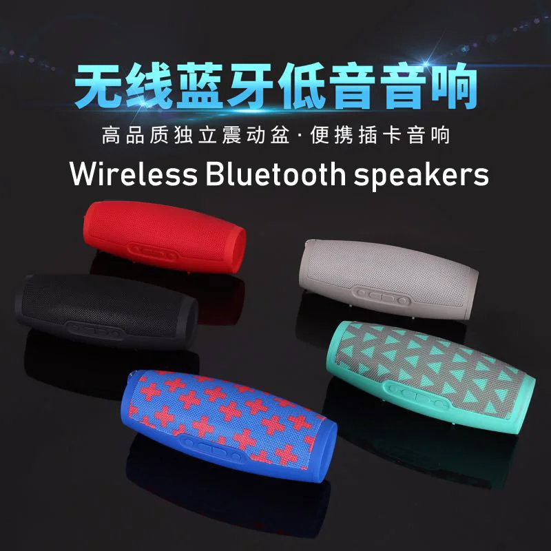 Портативная bluetooth колонка маленькая модель в форме барабана уличная