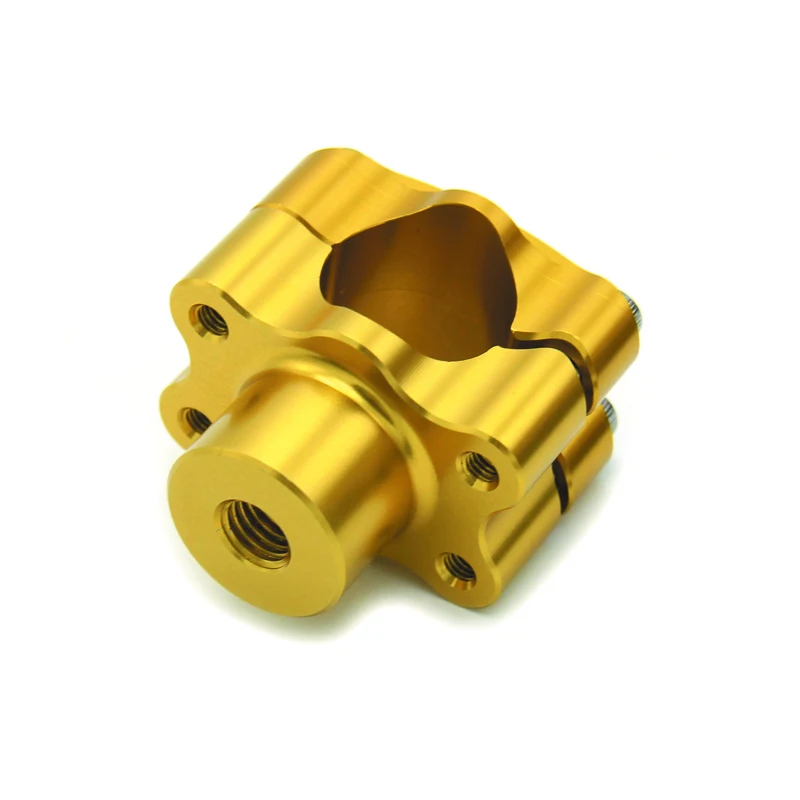 CNC сплав 7/8 &quotдо 11/8&quot 28 мм жир бар руль стояк зажимы конус ATV Мотоцикл Байк 12