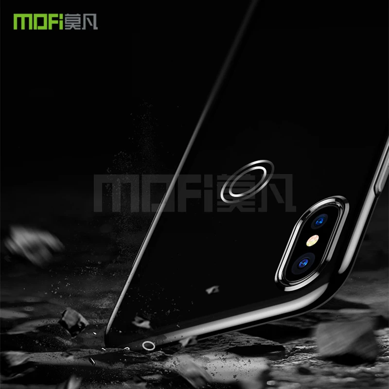 Оригинальный чехол MOFI для Xiaomi Mi Mix 2s Mix2s чехол-накладка силиконовая Прозрачная