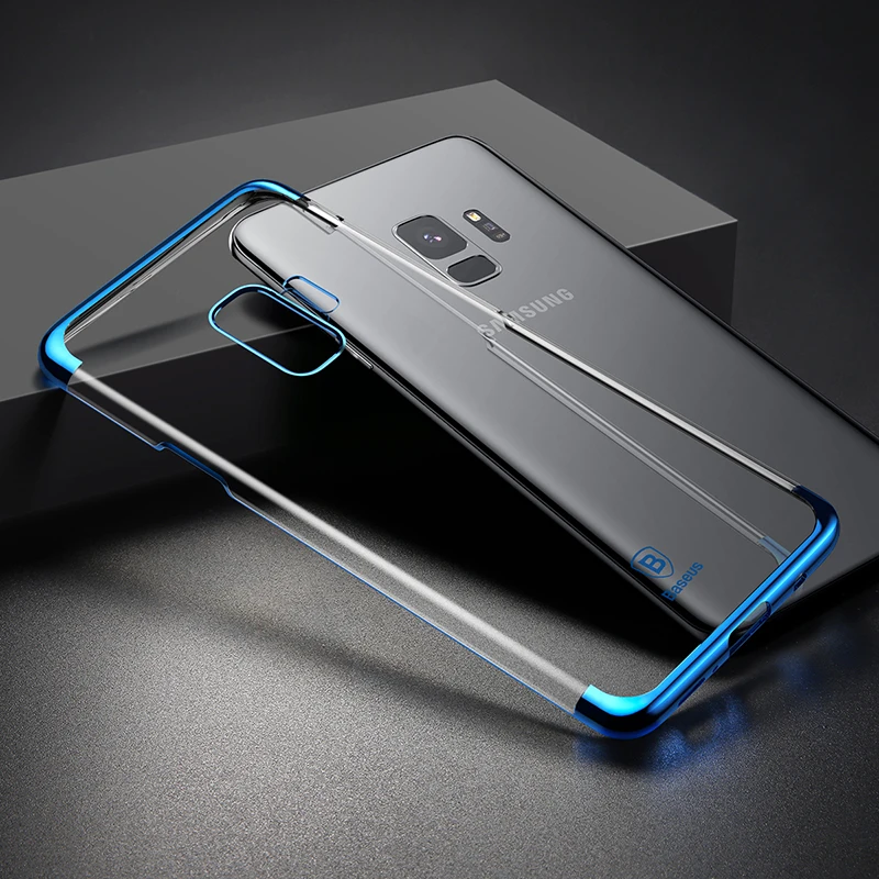 Чехол Baseus для samsung Galaxy S9, роскошный чехол, жесткий пластиковый чехол для samsung Galaxy S9 S9 Plus, Ультратонкий Прозрачный чехол