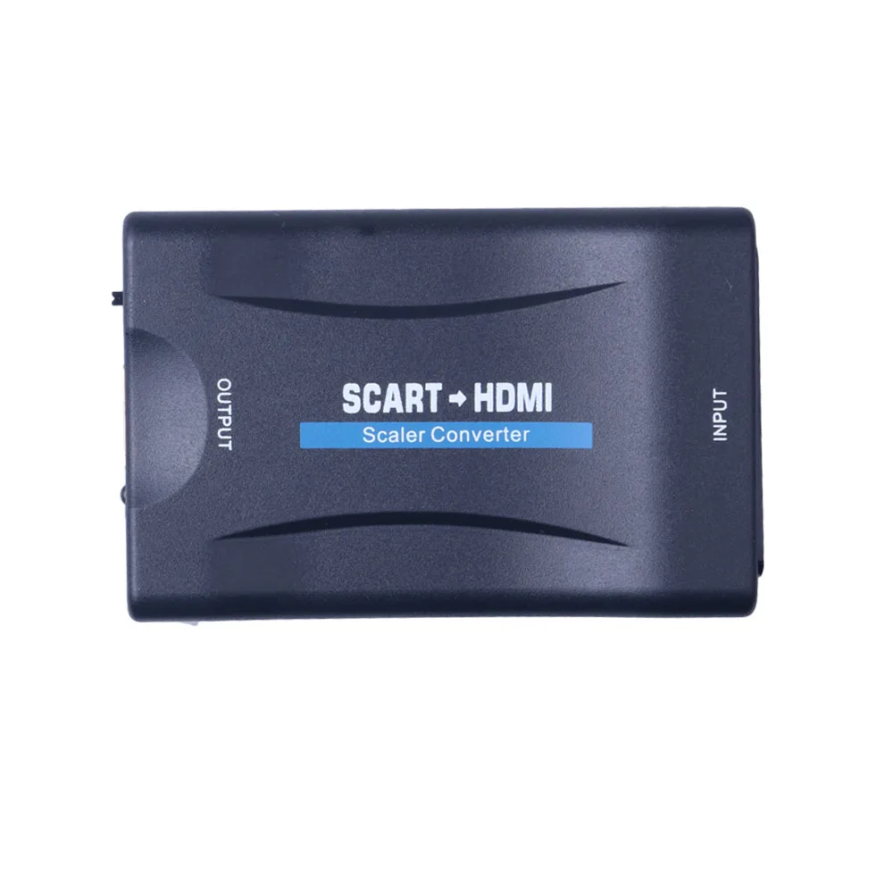 1080P SCART To HDMI конвертер видео аудио высококлассный адаптер для HD TV DVD Sky Box STB Plug and Play