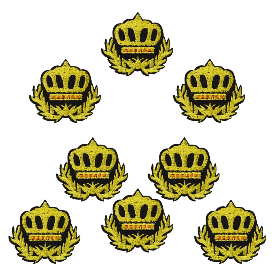 10 шт. металлические золотые нашивки для одежды | Дом и сад