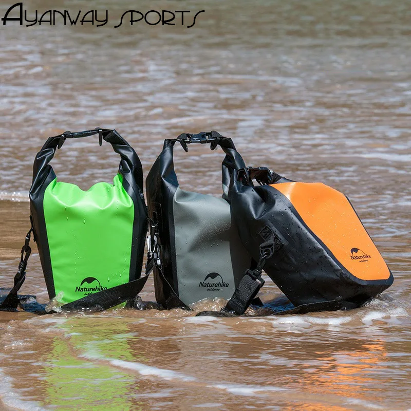 Naturehike 500D ПВХ водонепроницаемая зеркальная сумка для камеры Сумка плавания