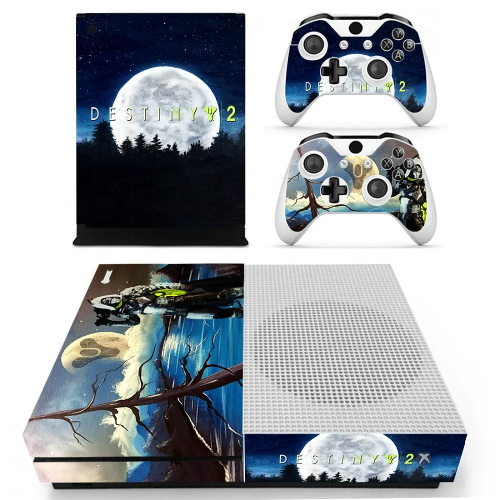 Игра Destiny 2 наклейка на кожу для Xbox One S консоль и контроллеры тонкая кожа Наклейка s