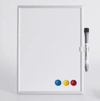 

15*20cm The small white board Magnetic home message board Desktop mini scaffolding whiteboard