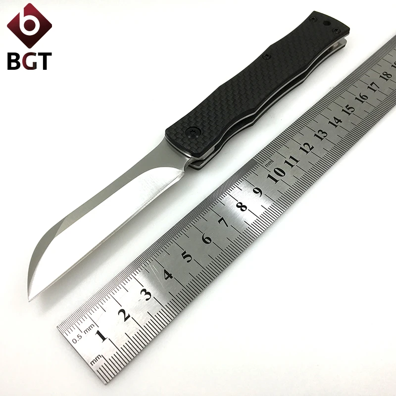 Охотничий складной нож BGT 032 033 D2 карманный клинок из углеродного волокна с ручкой