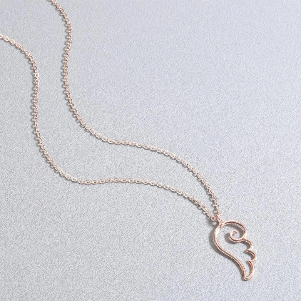 Cxwind модное ожерелье с крыльями ангела для женщин Bijoux femme колье ювелирное изделие