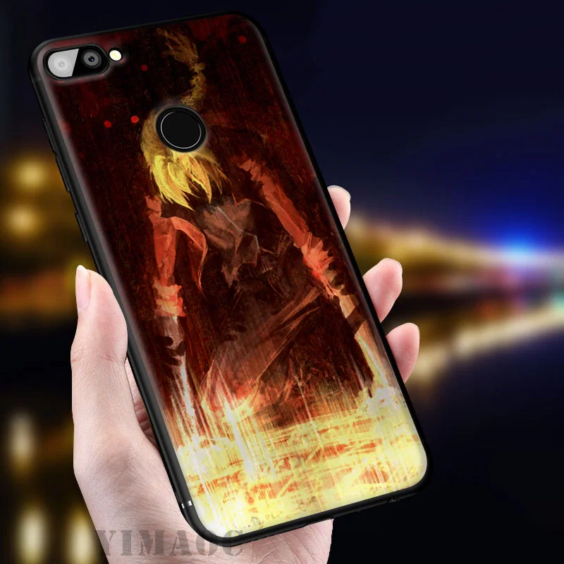 Металлическое алхимическое братство мягкий чехол для huawei Honor вид 20 10 8X8 8C 6A 7A 7X 7C Lite
