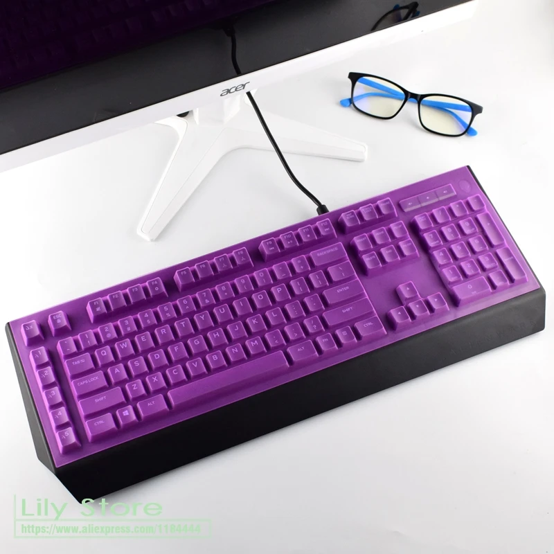 Защитная пленка для игровой клавиатуры Alienware защитная от пыли офисной и