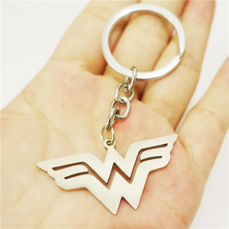 Алфавит W брелок из нержавеющей стали женские модные ювелирные изделия 12 шт./лот