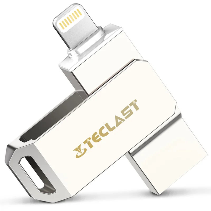 Высокая Скорость Teclast 64 ГБ диск USB двойной разъем Flash Drive 32 для iphone iPad IOS7.0 3.0