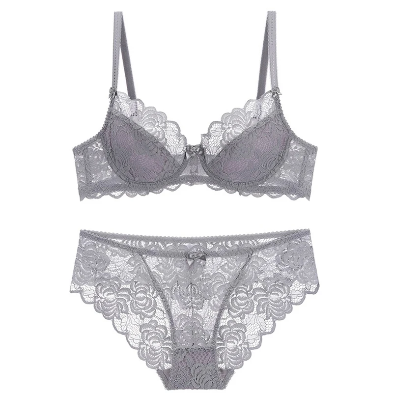 Женский кружевной топ на косточках с цветочной вышивкой и нижнее белье