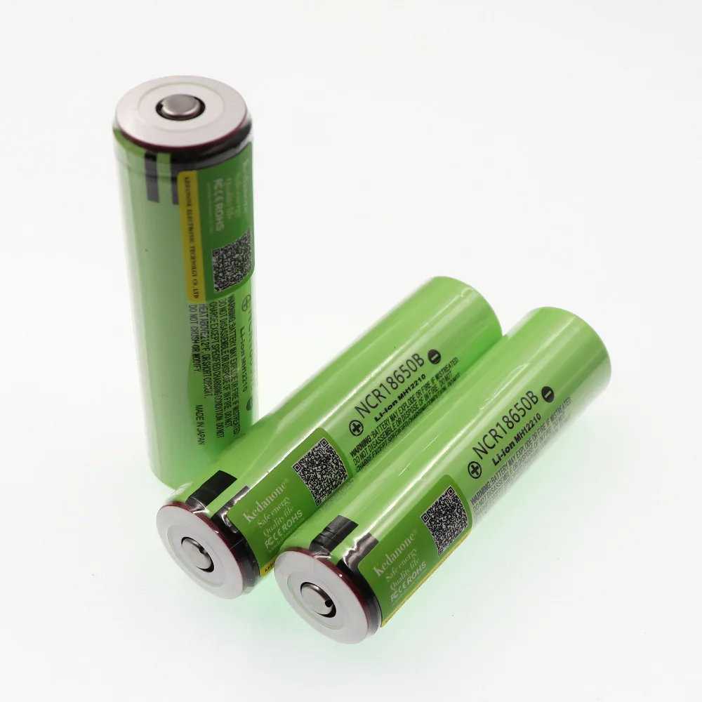 2018 Новый 18650 3400 аккумулятор mAh 3 7 V NCR18650B литий ионный для фонарика (без PCB)