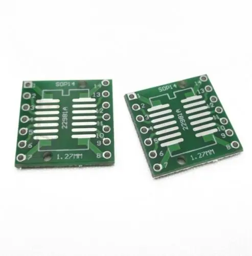 5 шт. IC SOP14 SSOP14 TSSOP14 DIP 0 65/1 27/2 54 мм адаптер PCB преобразователь платы|converter|converter adapter |