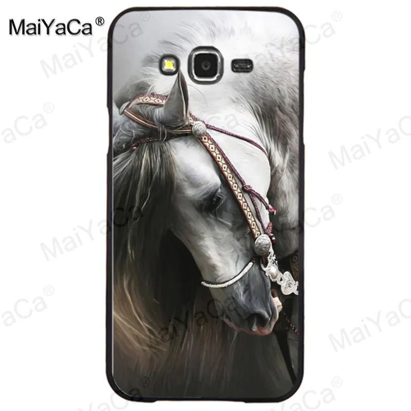 MaiYaCa runing horse хит продаж модный веселый динамичный черный силиконовый мягкий tpu