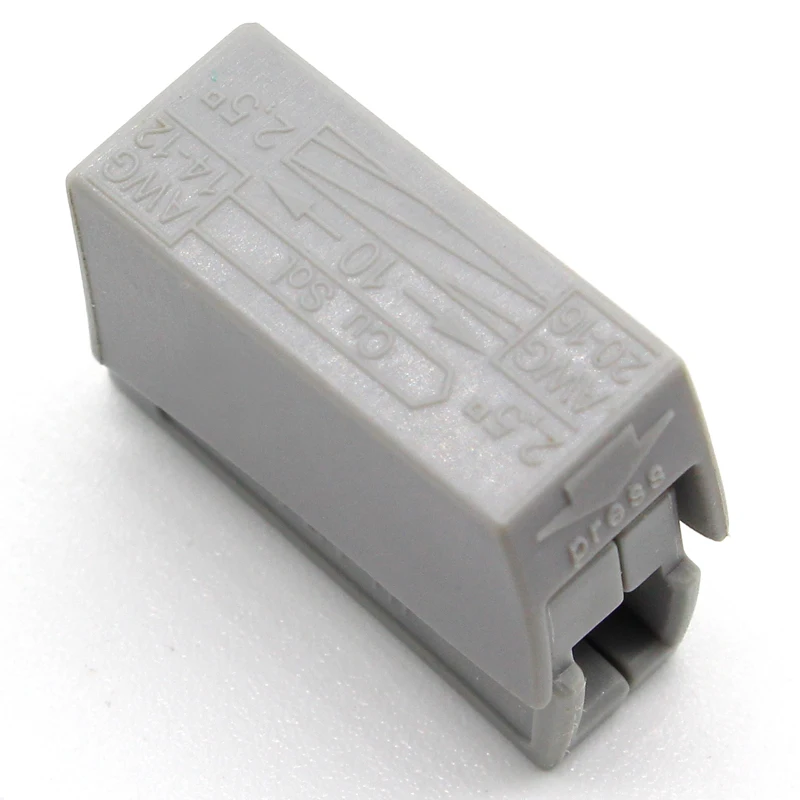 10 шт. одноконтактный соединитель для проводов Лампы|wire connections|single wire connectorlamp connector